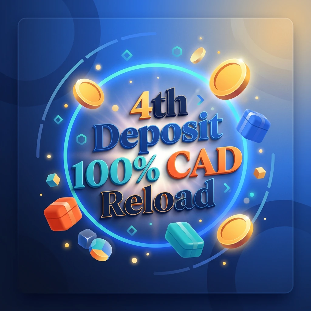 4th Deposit 100% CAD Reload
